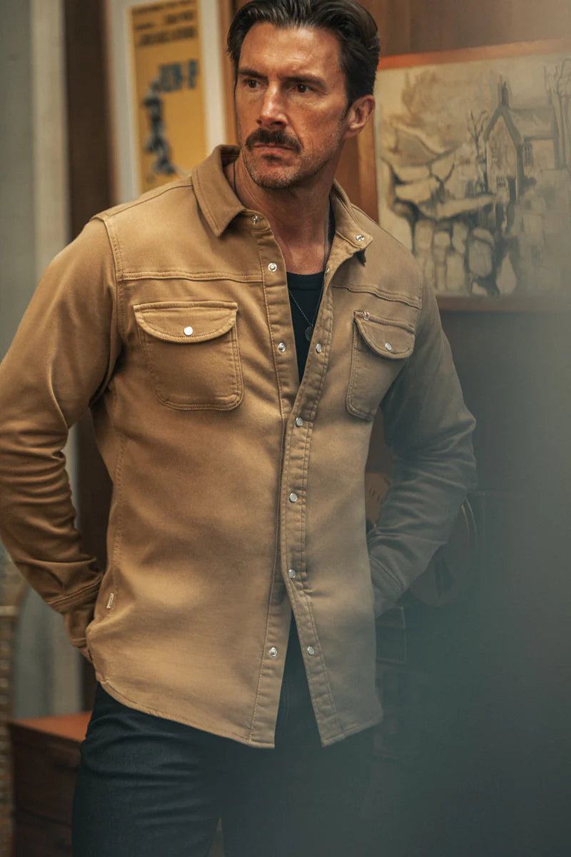 MALIKS SAMPS Shirt Dark Tan #3039