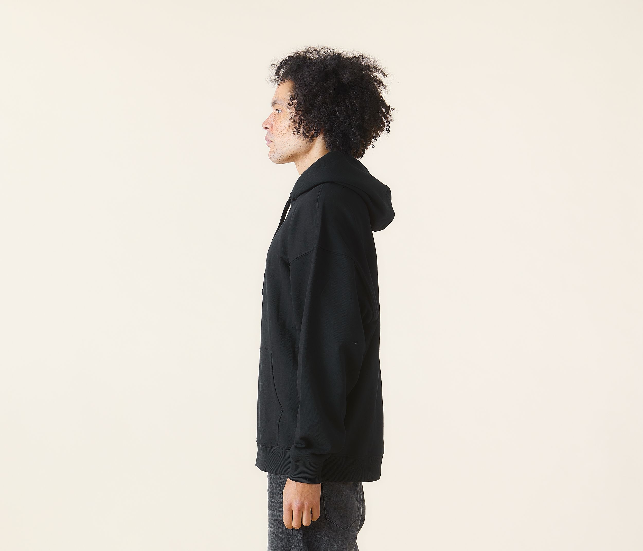 MALIK SAMPS # 3059 Oversized soft hoodie