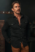 MALIK SAMPS # 3055 Shirt Black