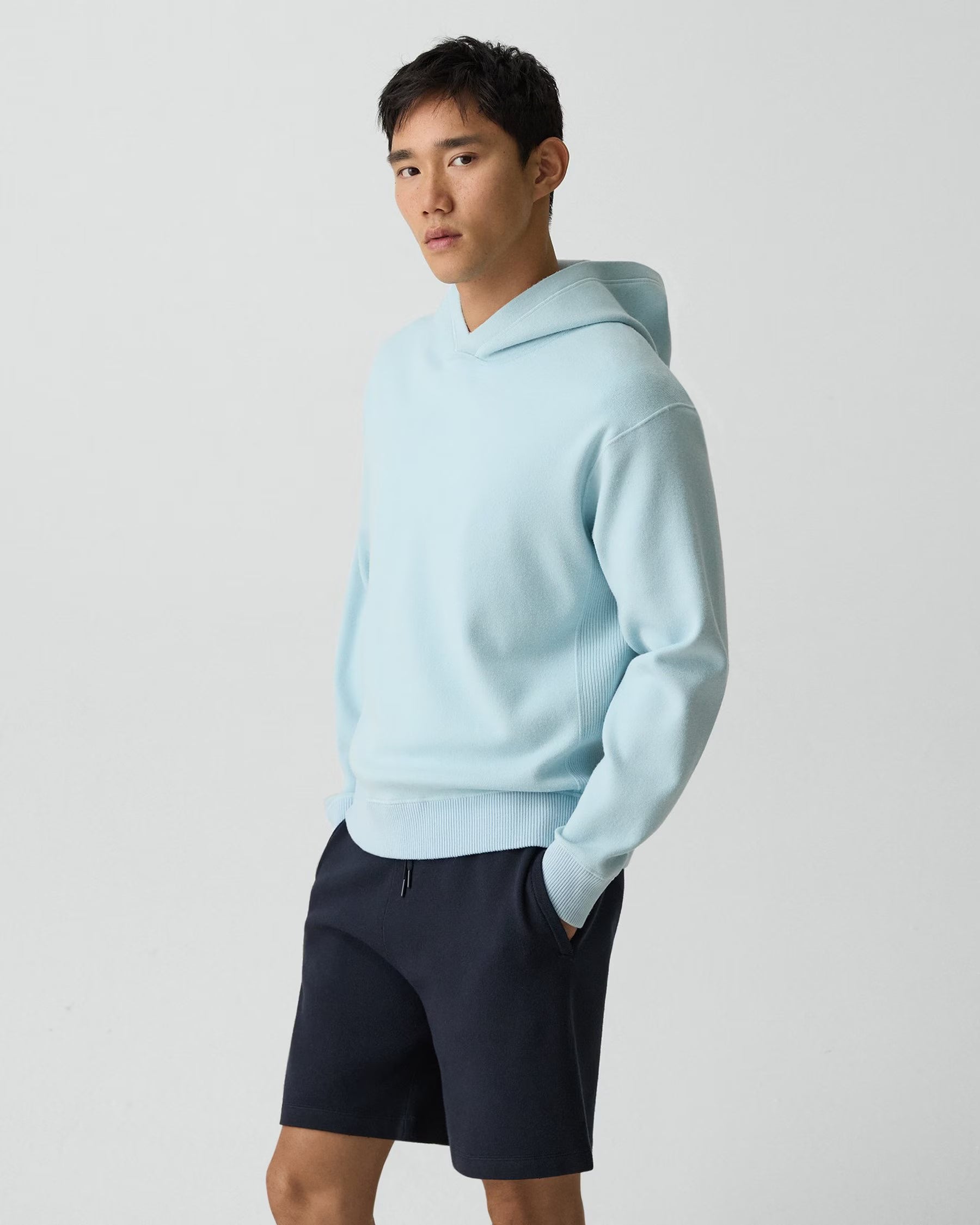 MALIK SAMPS#3058 Relaxed Hoodie in Light Bilen