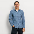 MALIK SAMPS ARTICLE #3702 Small Floral Print Casual Shirt